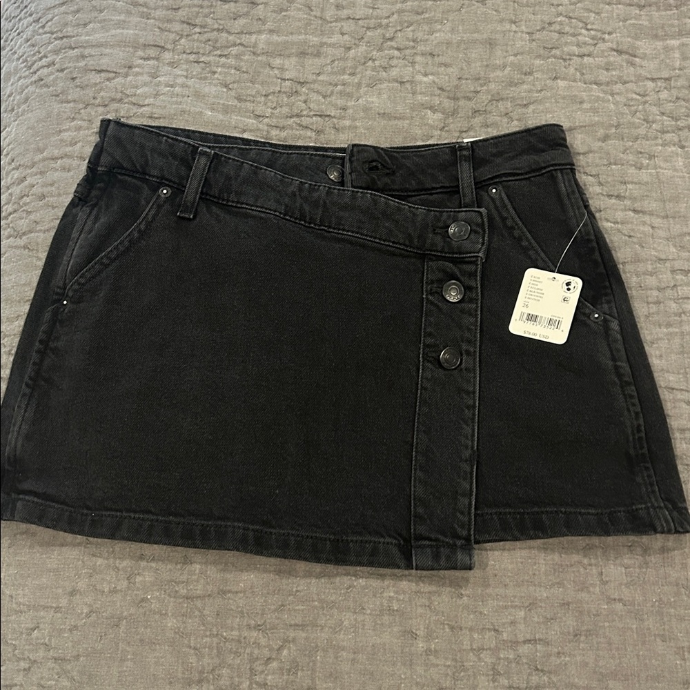 We the Free Wynne Denim Skirt